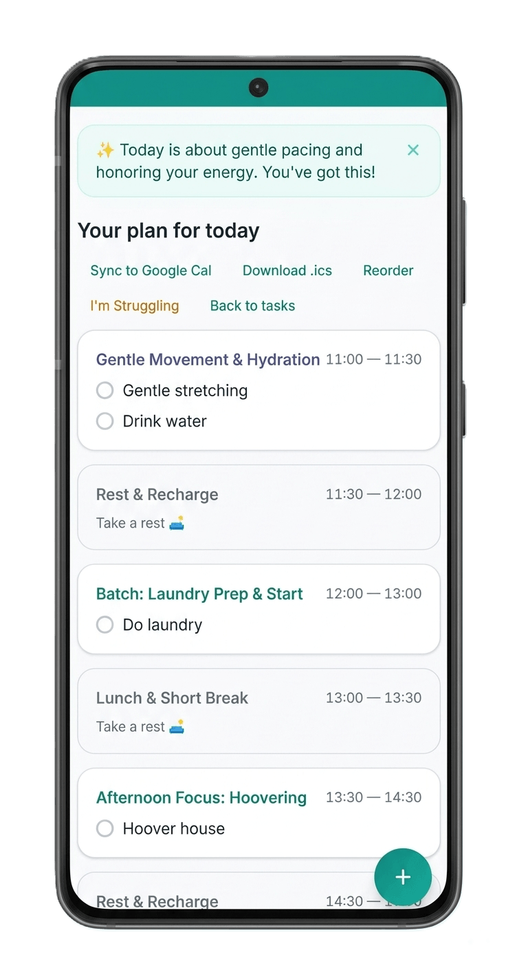 Cadence app screenshot